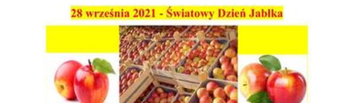 28 września 2021 – Światowy Dzień Jabłka