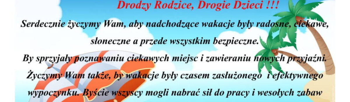 Wakacyjne życzenia