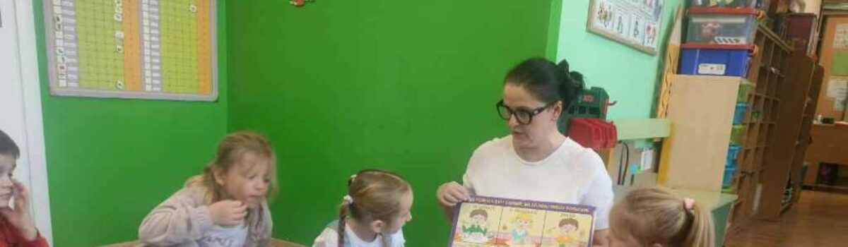 Zdrowy przedszkolak i piramida zdrowia- Biedronki