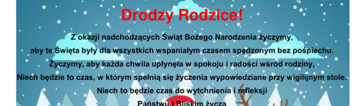 Życzenia Bożonarodzeniowe