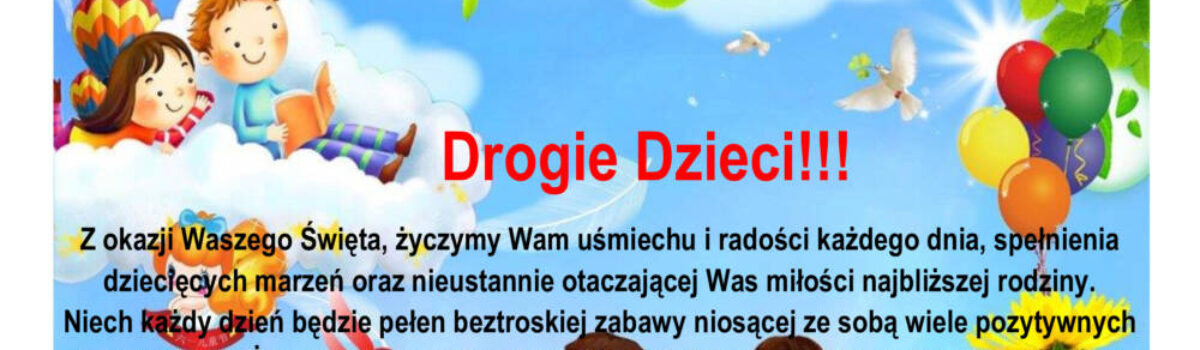 Życzenia z okazji Dnia Dziecka